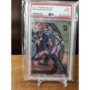 Deshaun Watson 2017 Panini Select RC Rookie Concourse Level #16 PSA 9 MINT